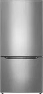 Insignia™ - 18.6 Cu. Ft. Bottom Freezer Refrigerator with ENERGY STAR Certification - Stainless Steel